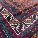 Old Fine Afghan Baluch Rug c. 1980