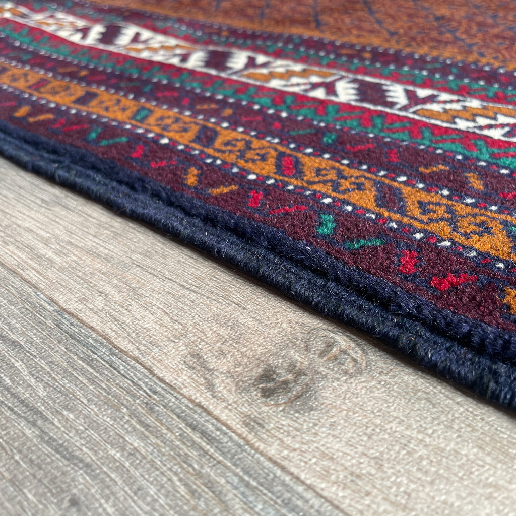 Old Fine Afghan Baluch Rug c. 1980