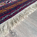 Old Fine Afghan Baluch Rug c. 1980