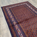 Old Fine Afghan Baluch Rug c. 1980
