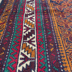 Old Fine Afghan Baluch Rug c. 1980