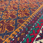 Old Fine Afghan Baluch Rug c. 1980