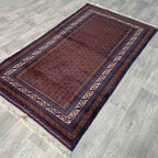 Old Fine Afghan Baluch Rug c. 1980