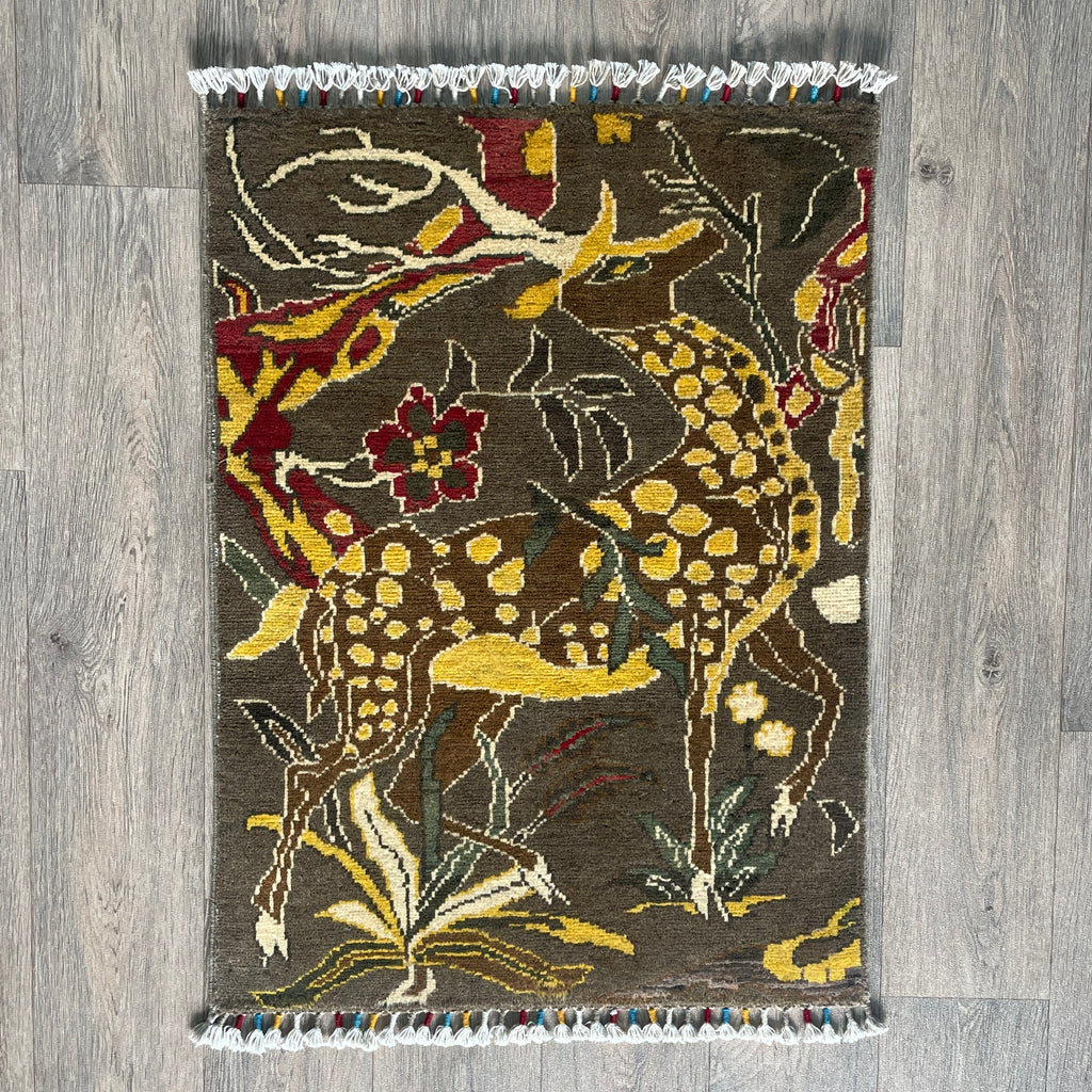 94 x 65 cm | Afghan Gabbeh Small Rug