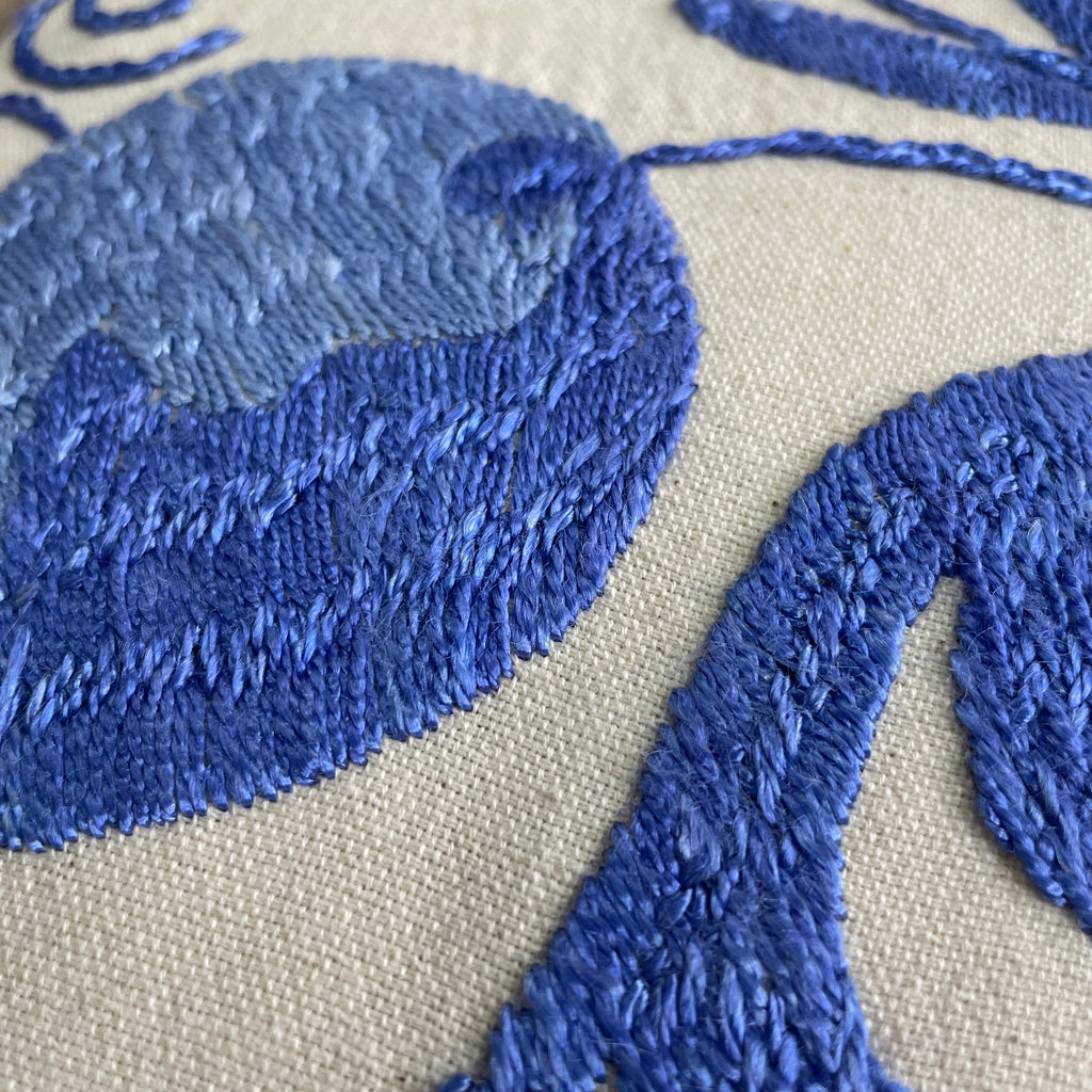 Uzbek Suzani Cushion Cover