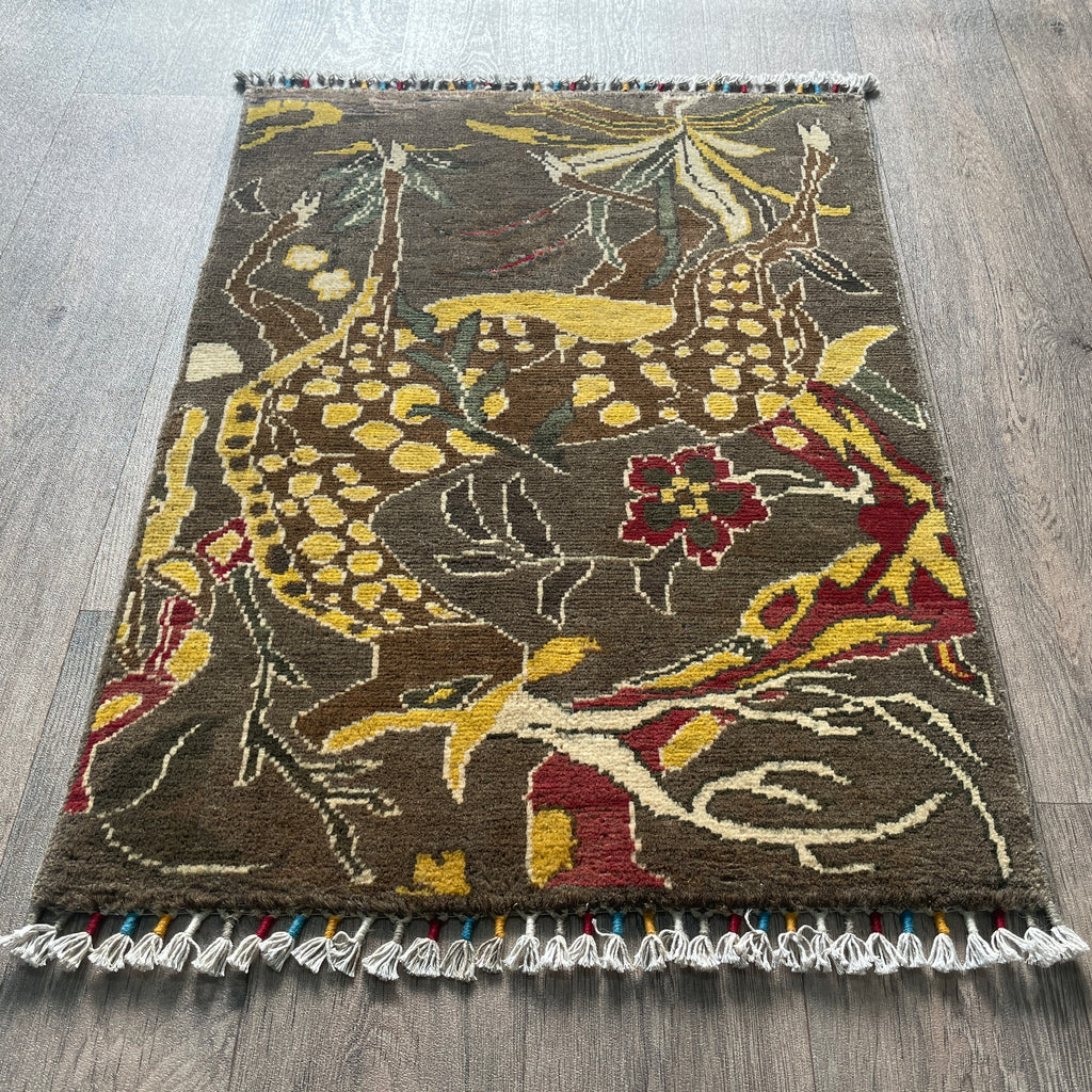 94 x 65 cm | Afghan Gabbeh Small Rug