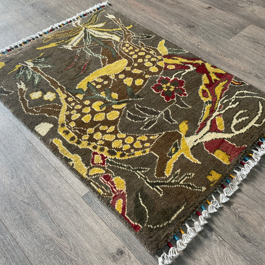 94 x 65 cm | Afghan Gabbeh Small Rug