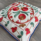 Uzbek Suzani Cushion Cover