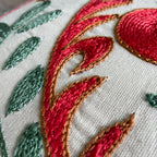 Uzbek Suzani Cushion Cover