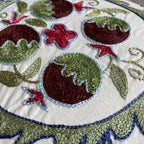 Uzbek Suzani Cushion Cover