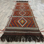 Afghan Soumak Kilim Runner