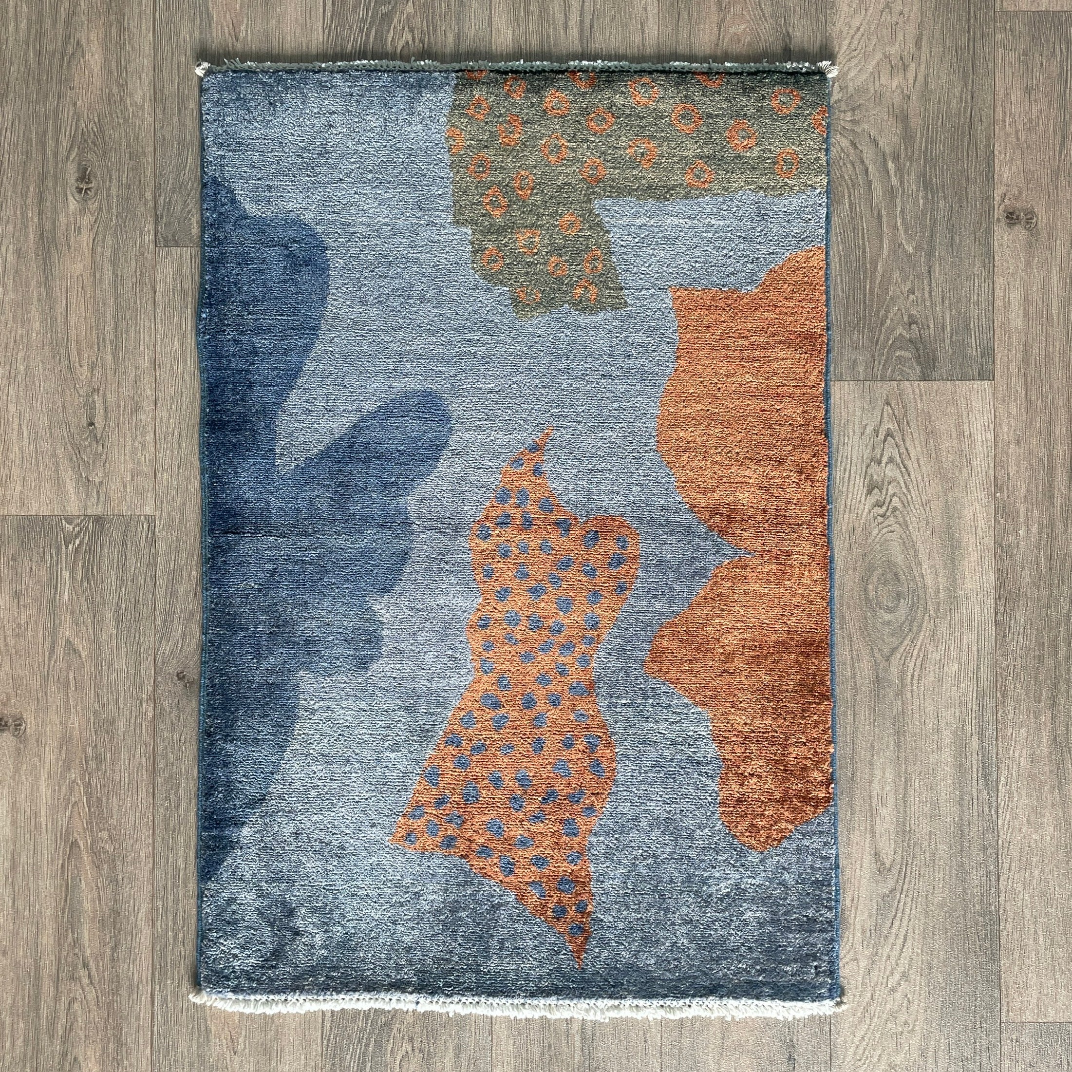 95 x 63 cm | Afghan Contemporary Small Rug