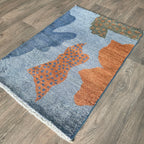95 x 63 cm | Afghan Contemporary Small Rug