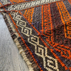Afghan Soumak Kilim Runner