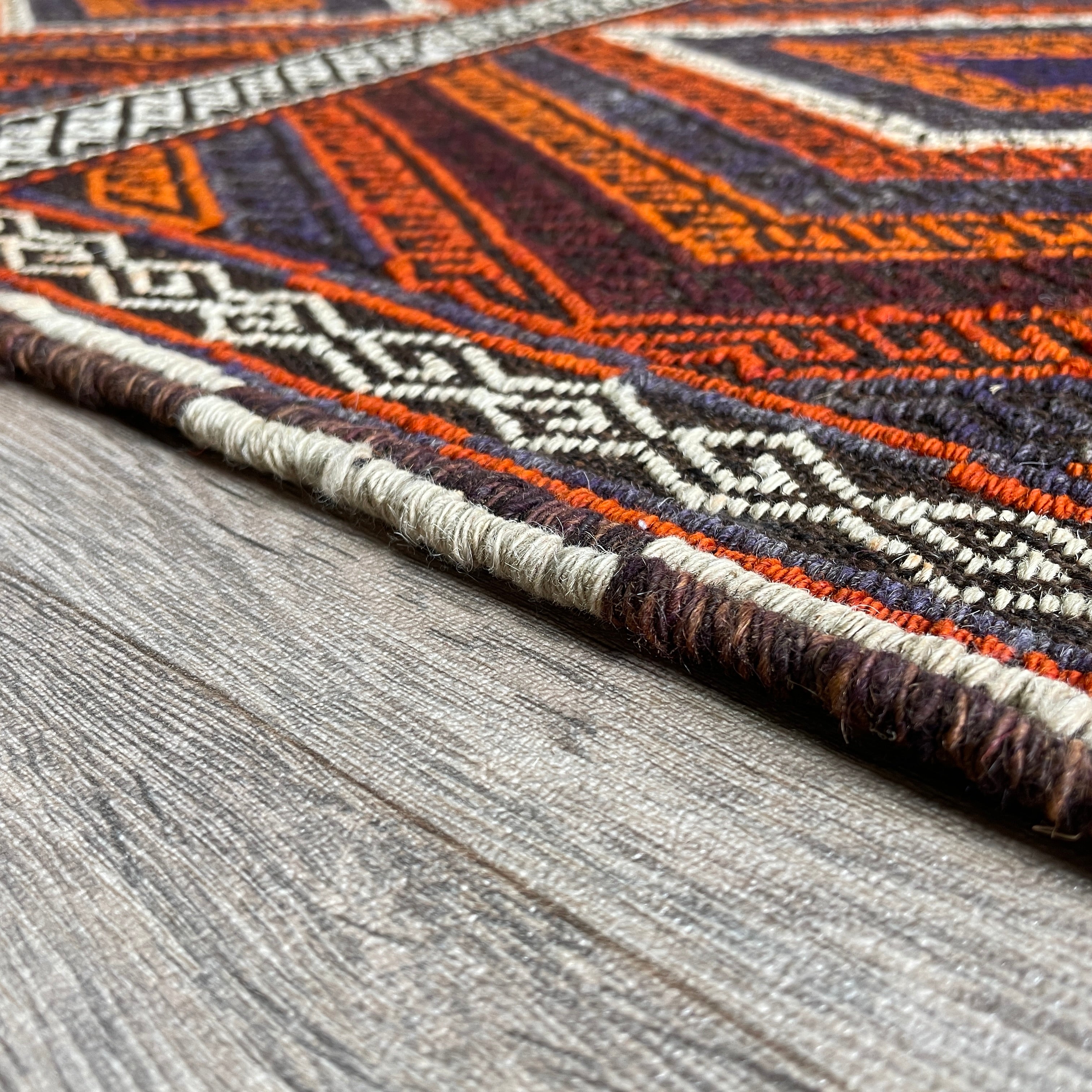 Afghan Soumak Kilim Runner