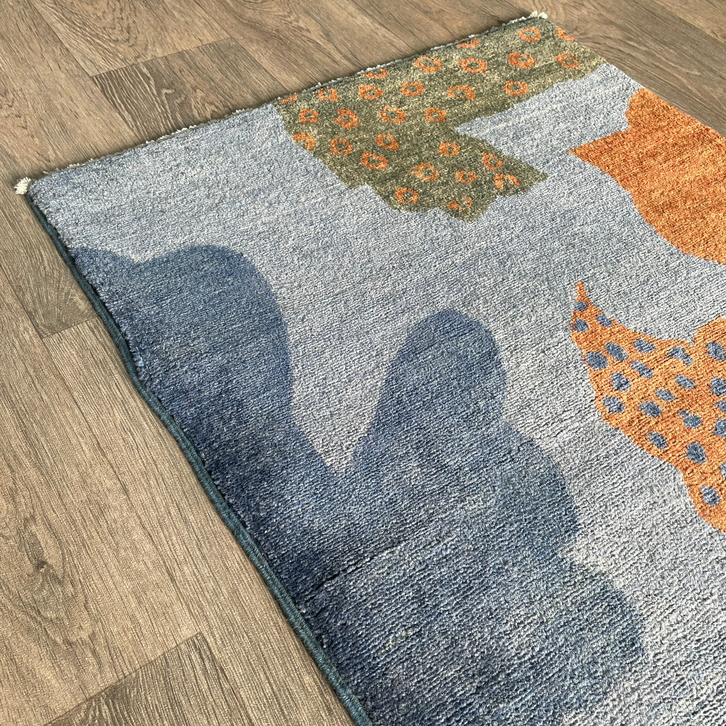 95 x 63 cm | Afghan Contemporary Small Rug