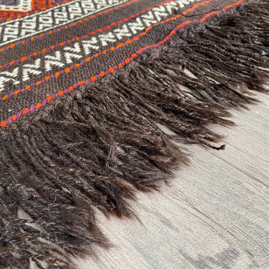 Afghan Soumak Kilim Runner