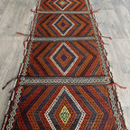 Afghan Soumak Kilim Runner