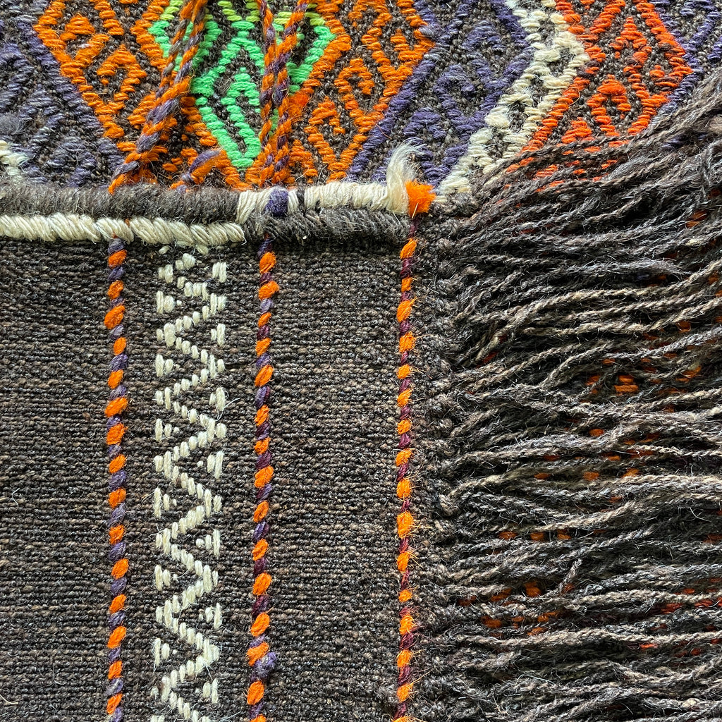 Afghan Soumak Kilim Runner