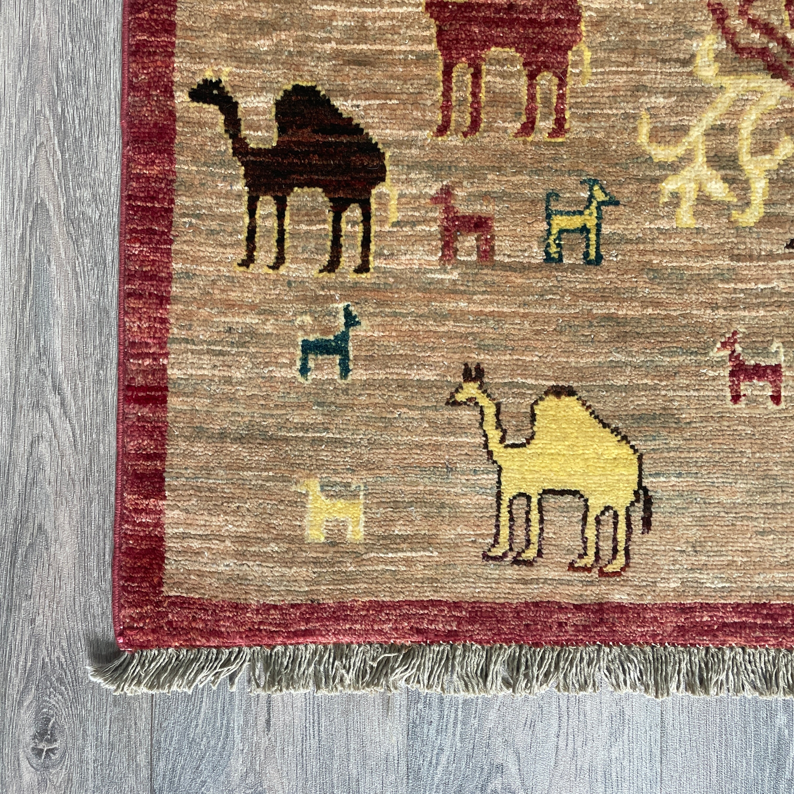 Afghan Fine Gabbeh Rug 'Tree of Life'