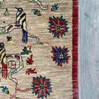 Afghan Fine Gabbeh Rug 'Tree of Life'