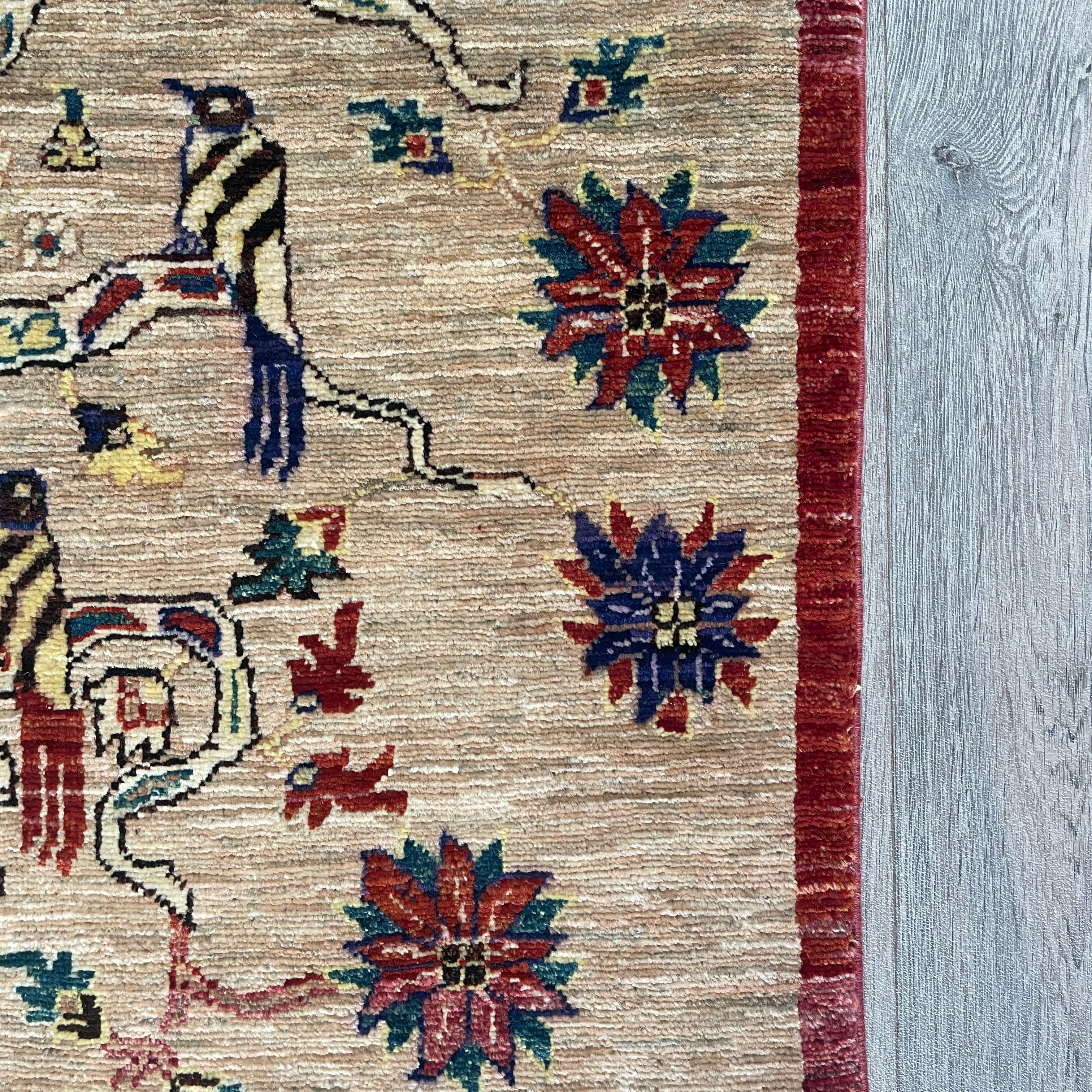 Afghan Fine Gabbeh Rug 'Tree of Life'