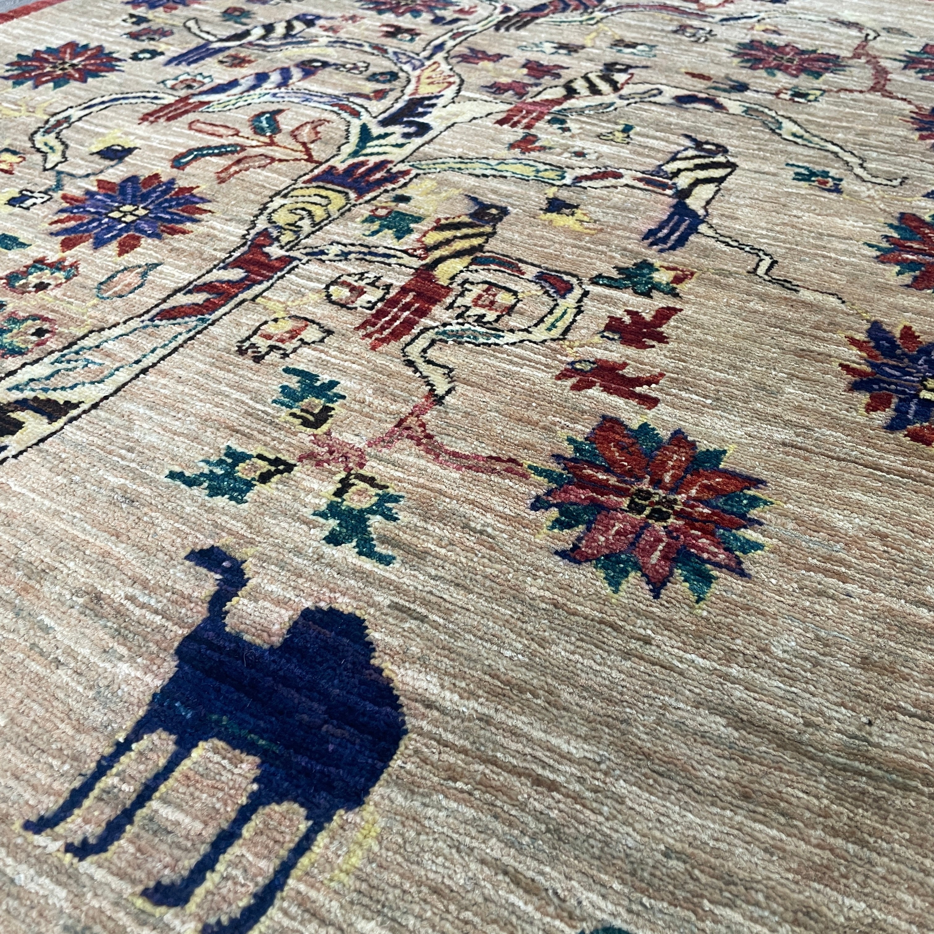 Afghan Fine Gabbeh Rug 'Tree of Life'