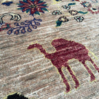 Afghan Fine Gabbeh Rug 'Tree of Life'