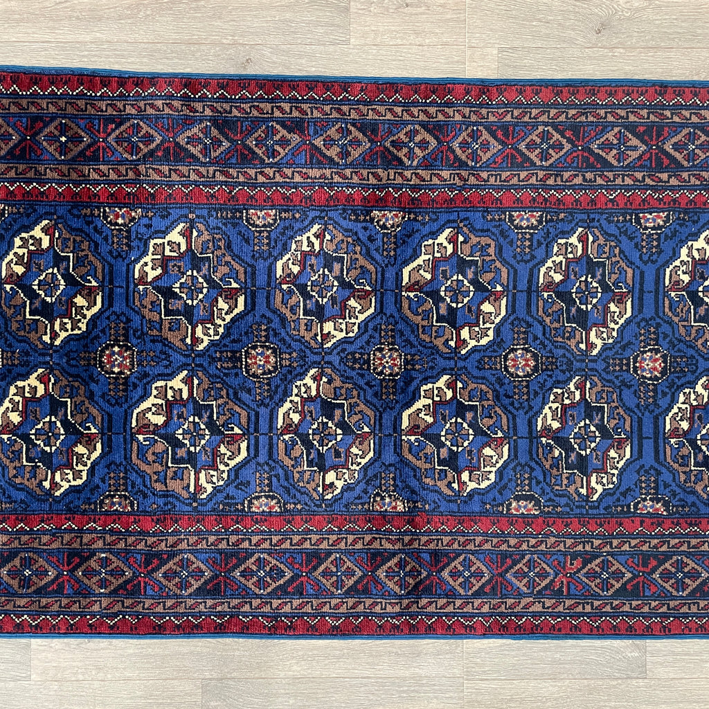 Fine Turkmen Tekke Runner (Merino Wool)