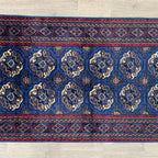 Fine Turkmen Tekke Runner (Merino Wool)
