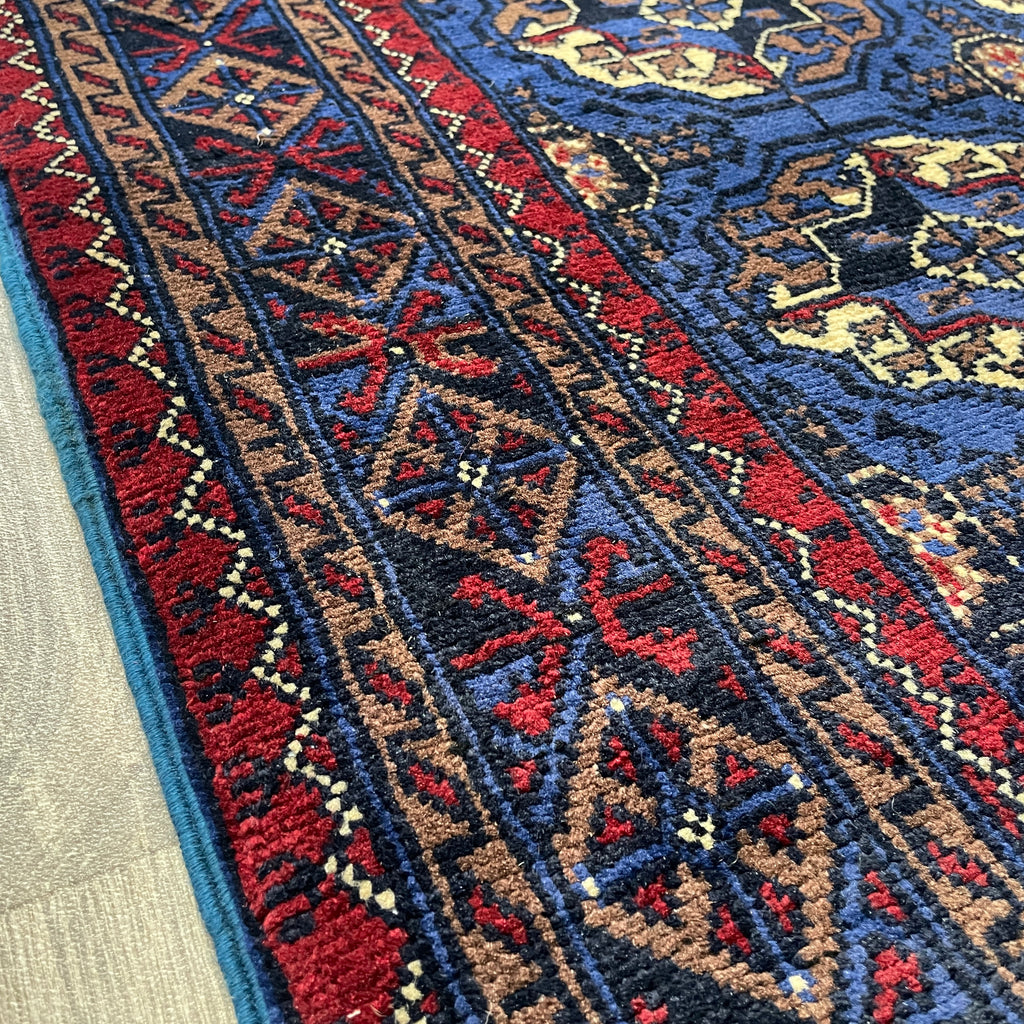 Fine Turkmen Tekke Runner (Merino Wool)