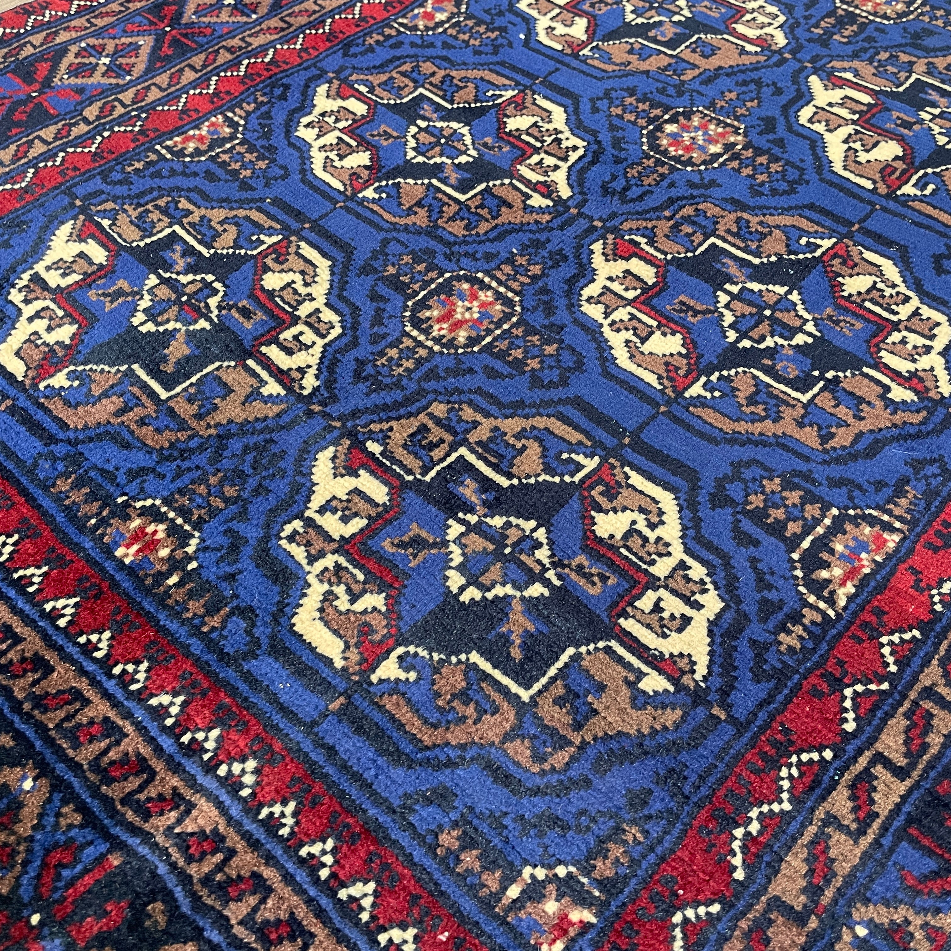 Fine Turkmen Tekke Runner (Merino Wool)