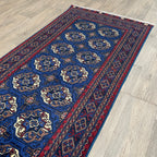 Fine Turkmen Tekke Runner (Merino Wool)