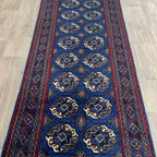 Fine Turkmen Tekke Runner (Merino Wool)