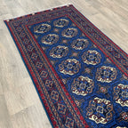 Fine Turkmen Tekke Runner (Merino Wool)