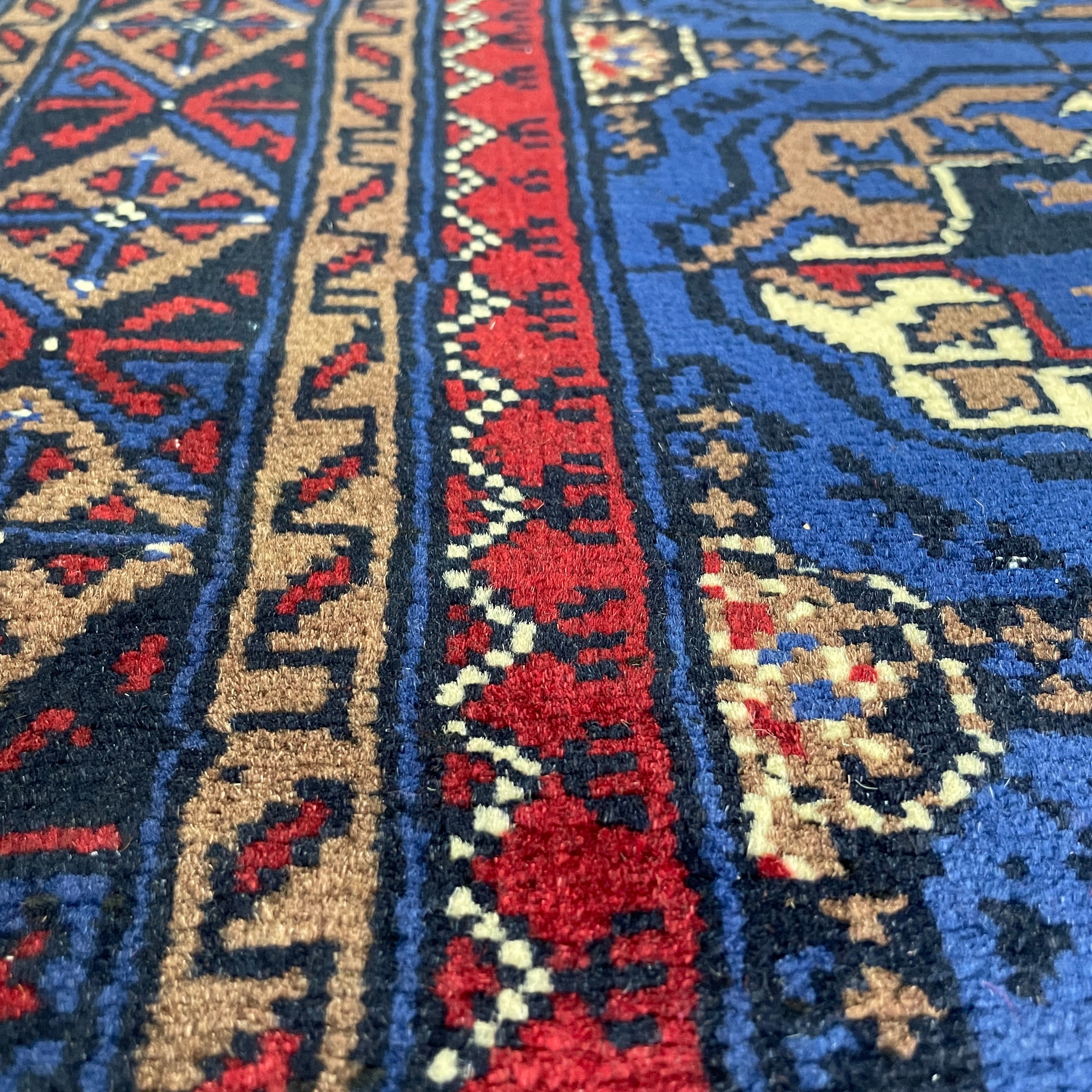 Fine Turkmen Tekke Runner (Merino Wool)