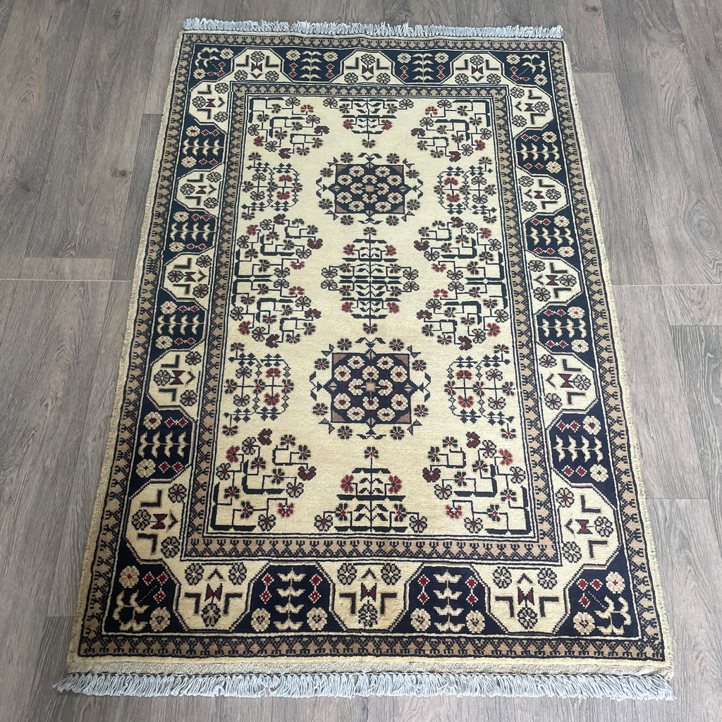 Fine Afghan Khal Muhammadi Rug (Merino Wool)