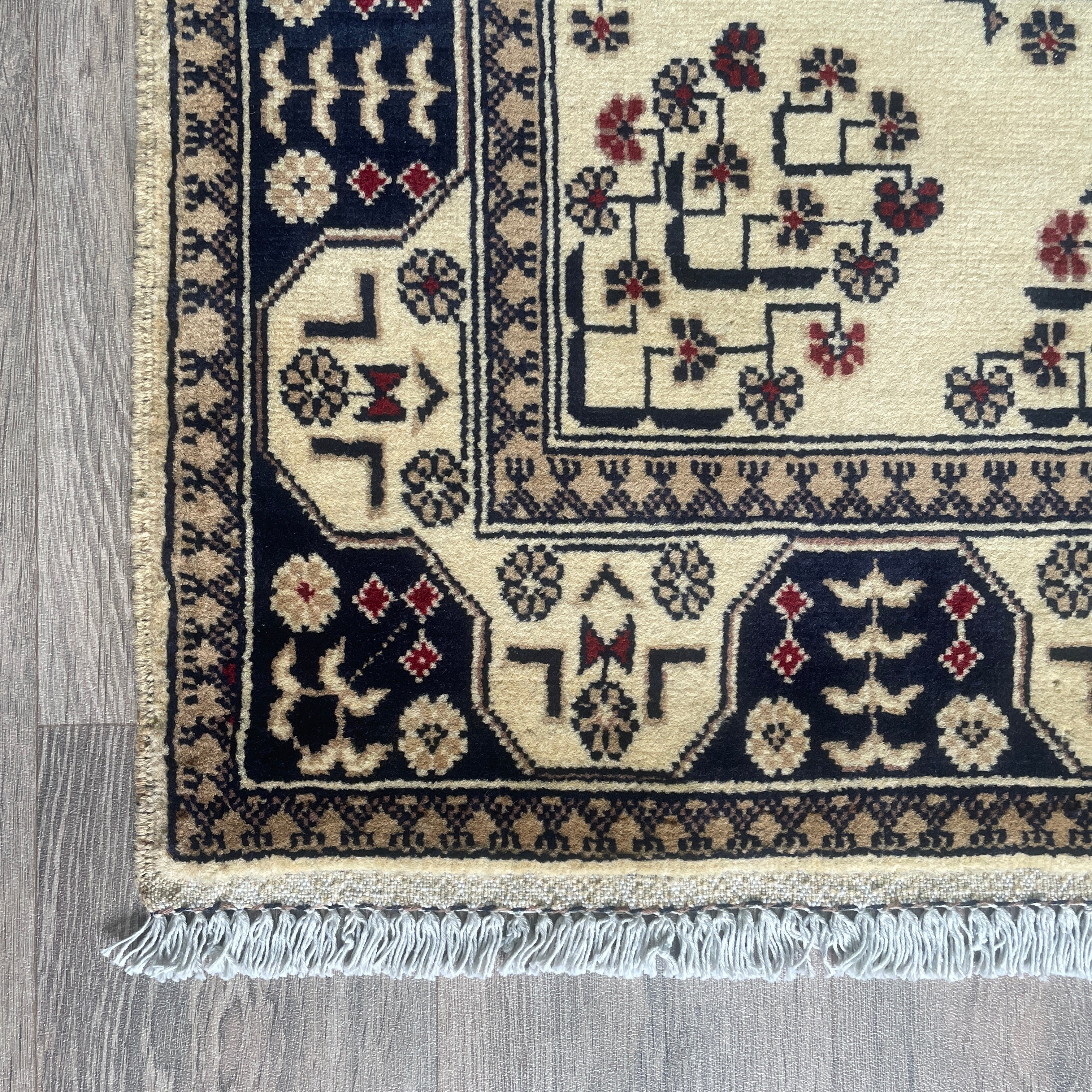 Fine Afghan Khal Muhammadi Rug (Merino Wool)