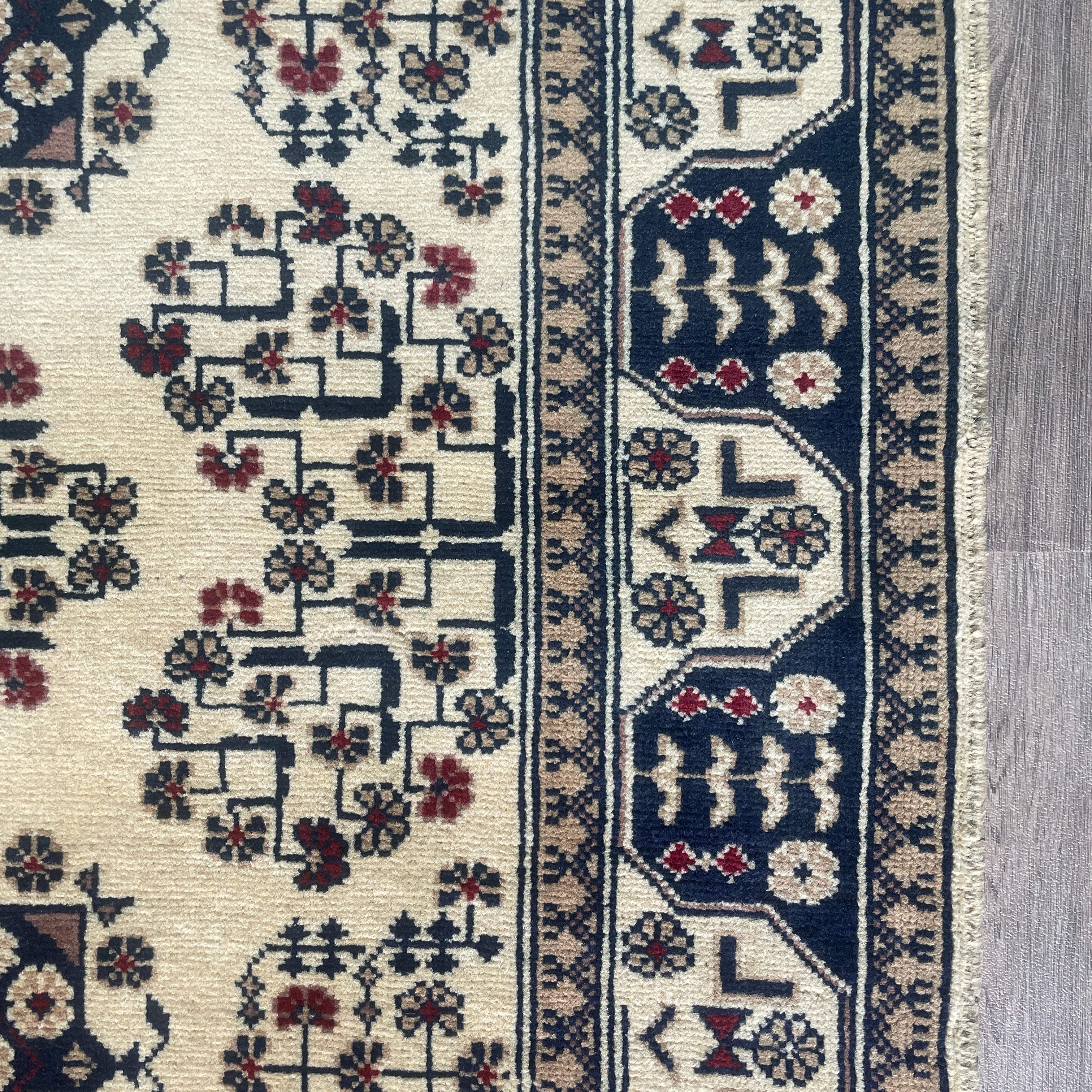 Fine Afghan Khal Muhammadi Rug (Merino Wool)