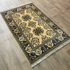 Fine Afghan Khal Muhammadi Rug (Merino Wool)