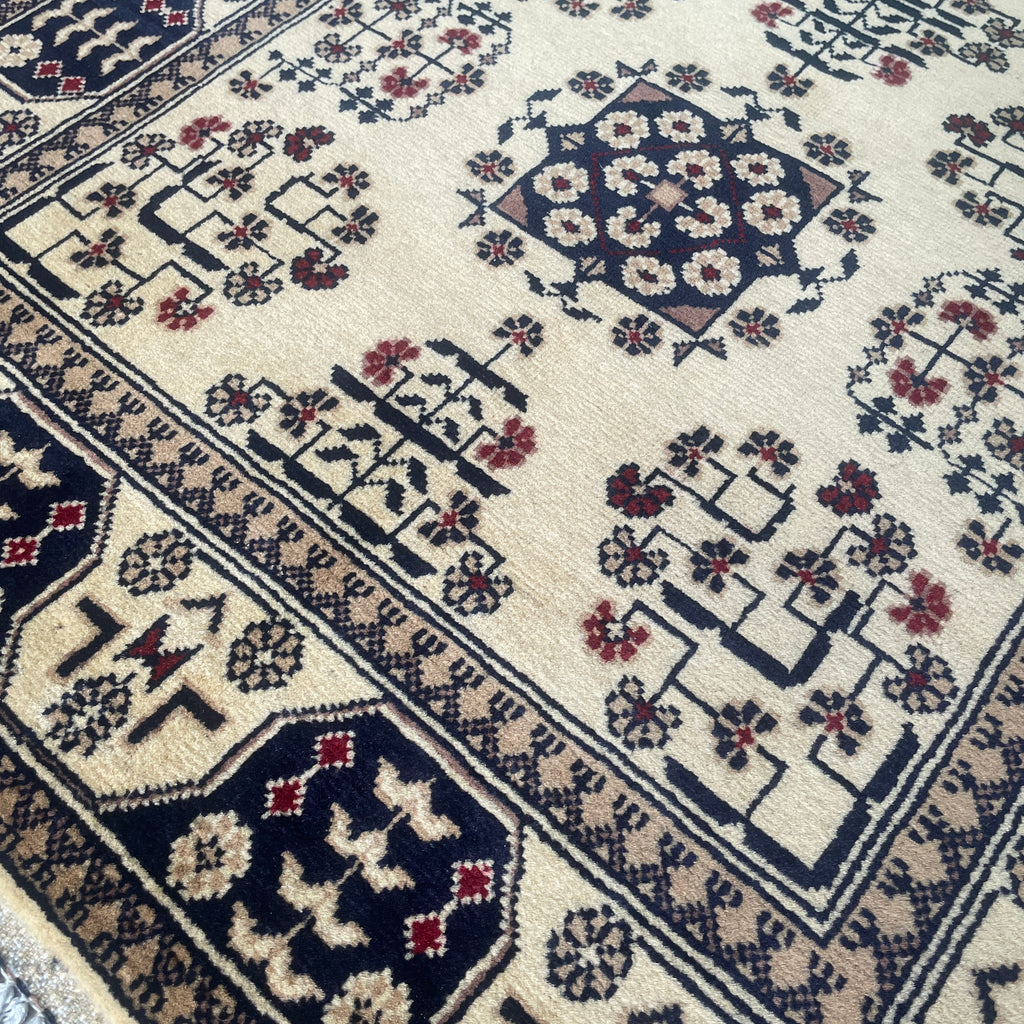Fine Afghan Khal Muhammadi Rug (Merino Wool)