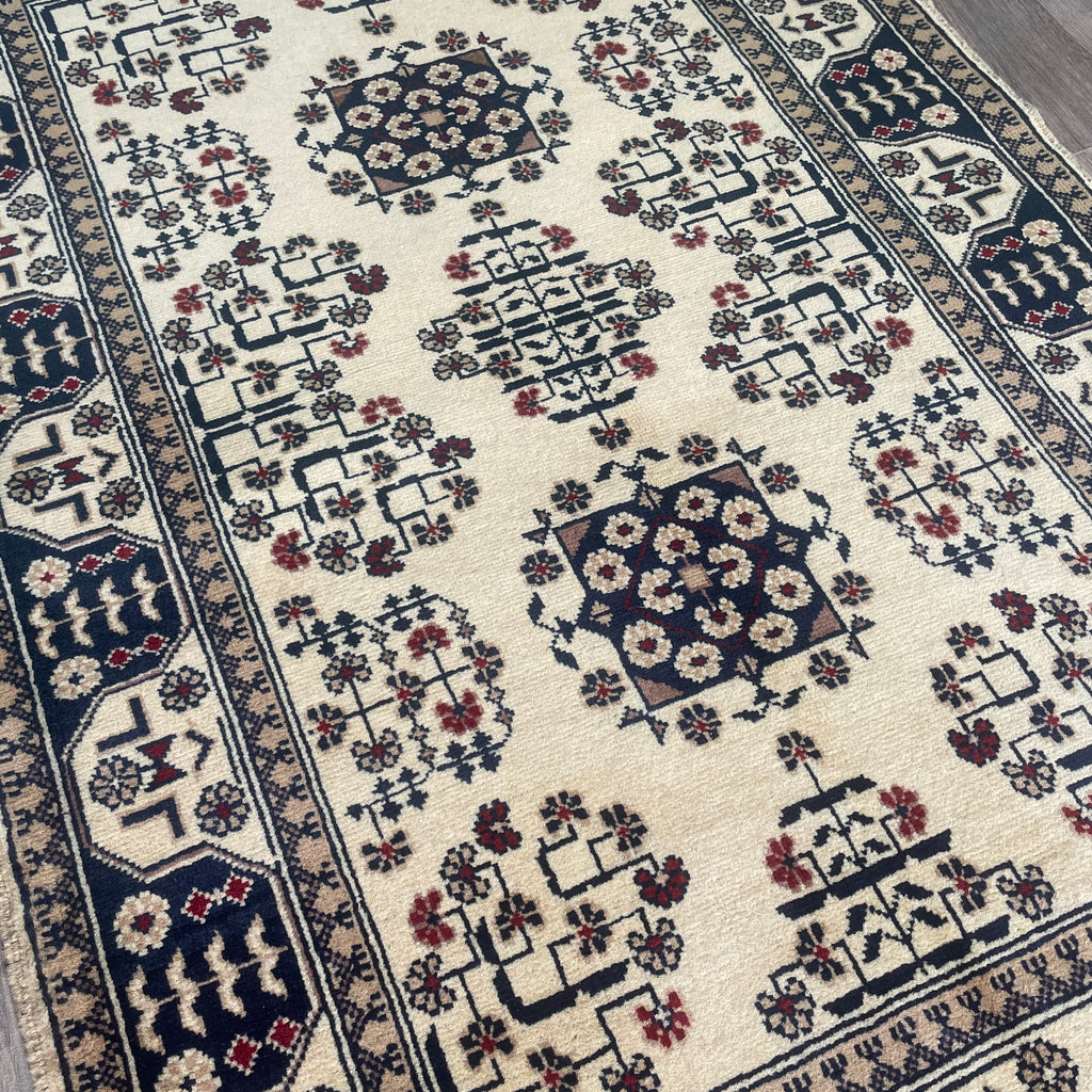 Fine Afghan Khal Muhammadi Rug (Merino Wool)