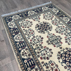 Fine Afghan Khal Muhammadi Rug (Merino Wool)
