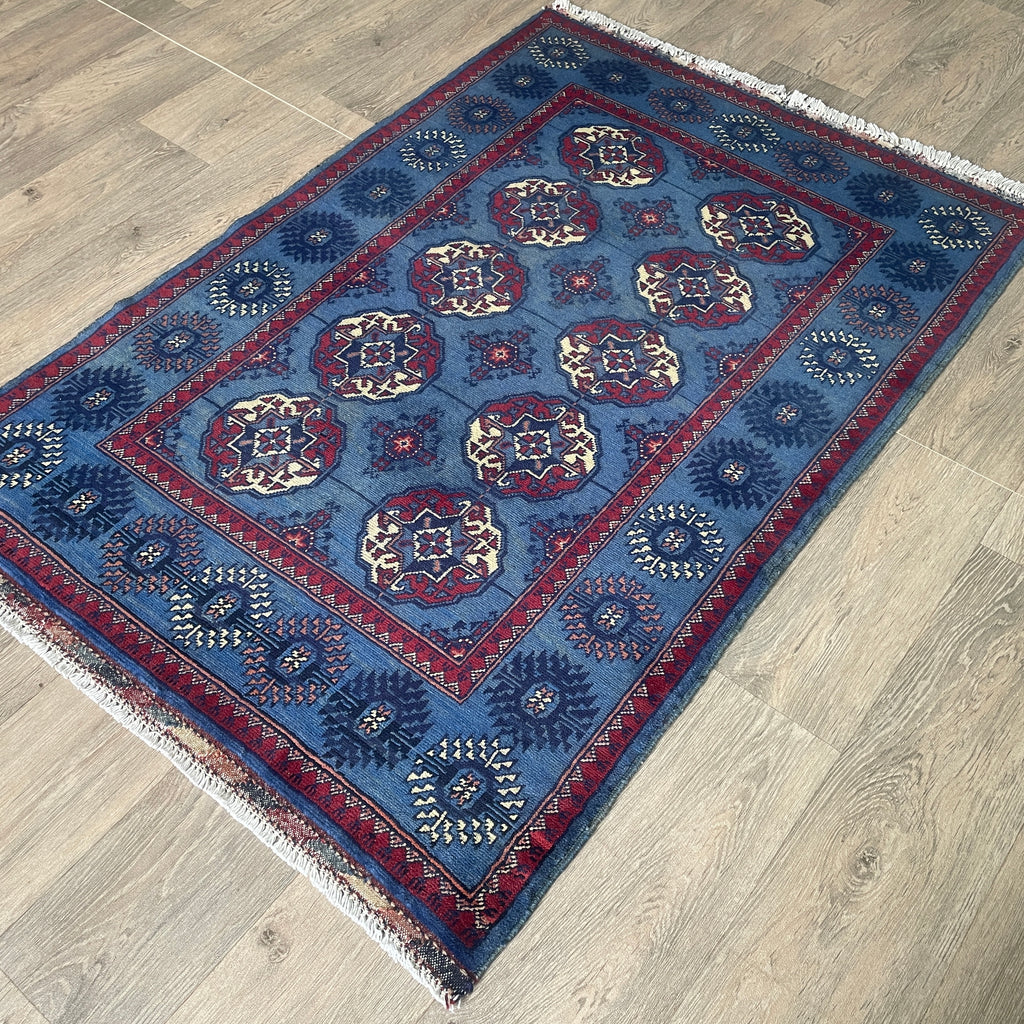Fine Turkmen Tekke Rug (Merino Wool)