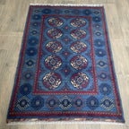 Fine Turkmen Tekke Rug (Merino Wool)