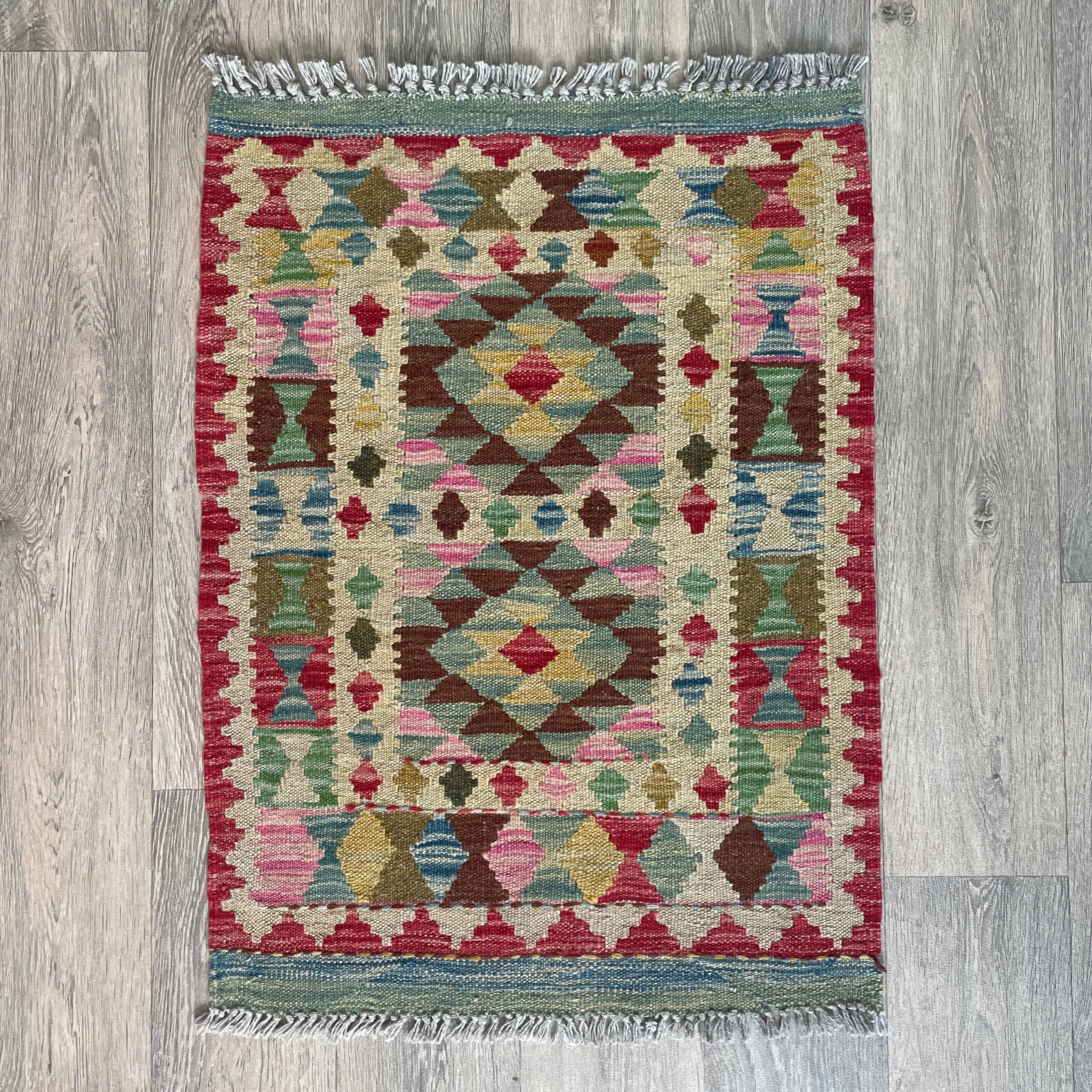 Afghan Kilim Door Mat
