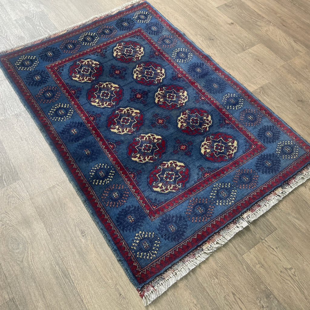 Fine Turkmen Tekke Rug (Merino Wool)