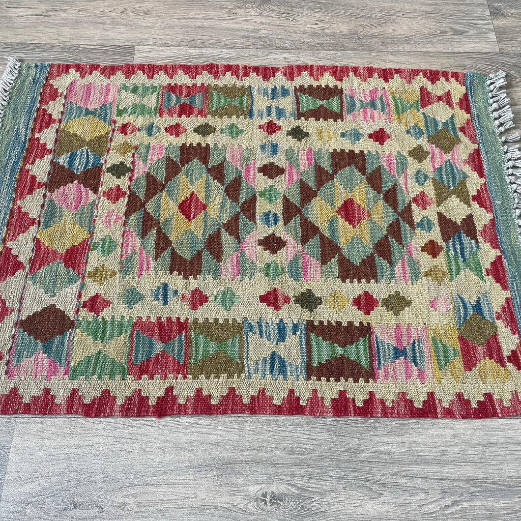 Afghan Kilim Door Mat