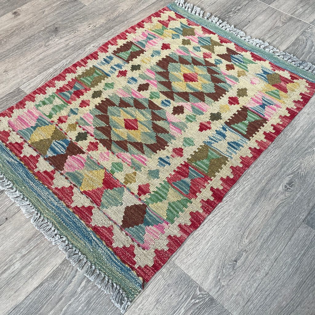 Afghan Kilim Door Mat