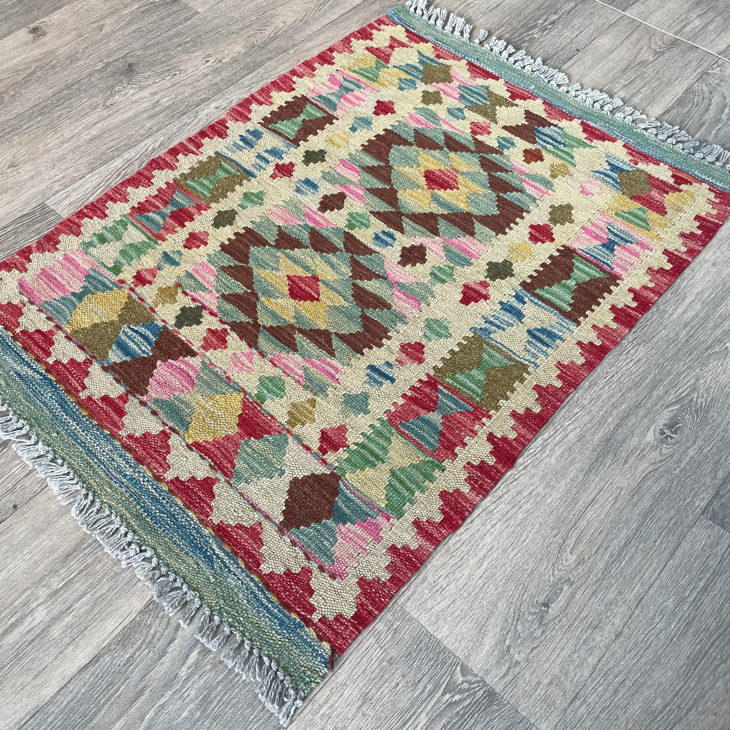 Afghan Kilim Door Mat